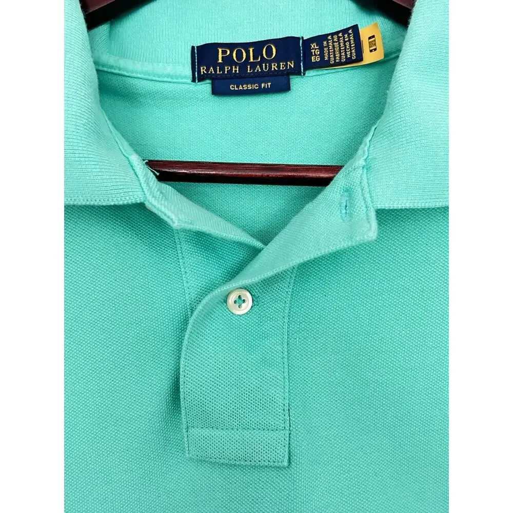 Polo Ralph Lauren Polo Shirt XL Teal